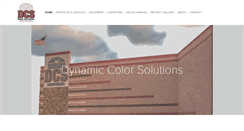 Desktop Screenshot of dynamiccolorsolutions.com